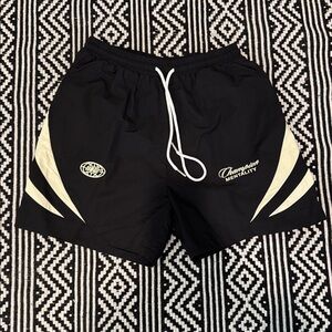 Engage “Champion Mentality” Black Athletic Shorts – Size S